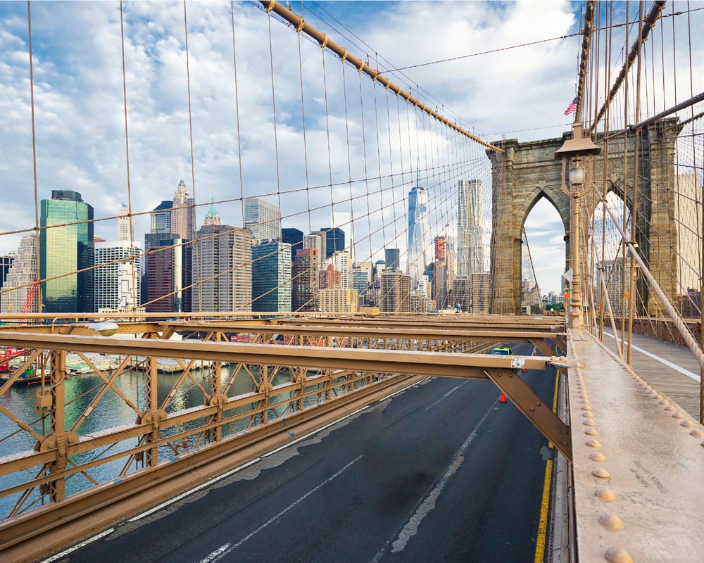 View of New York City from Brooklyn Bridge - private credit - Private credit solutions - private debt investors